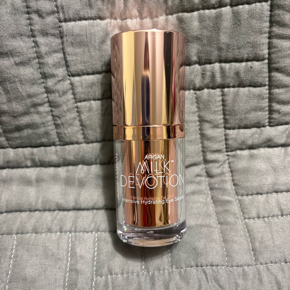 Josie Maran Argan Milk Devotion Intensive Hydrating Eye Serum 0.5oz NWOB READ.